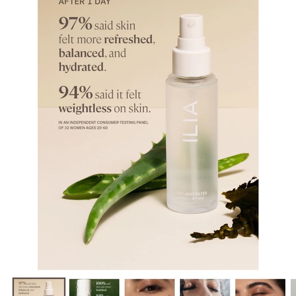 Ilia Blue Light Setting Mist Full Size - Picture 3 of 5